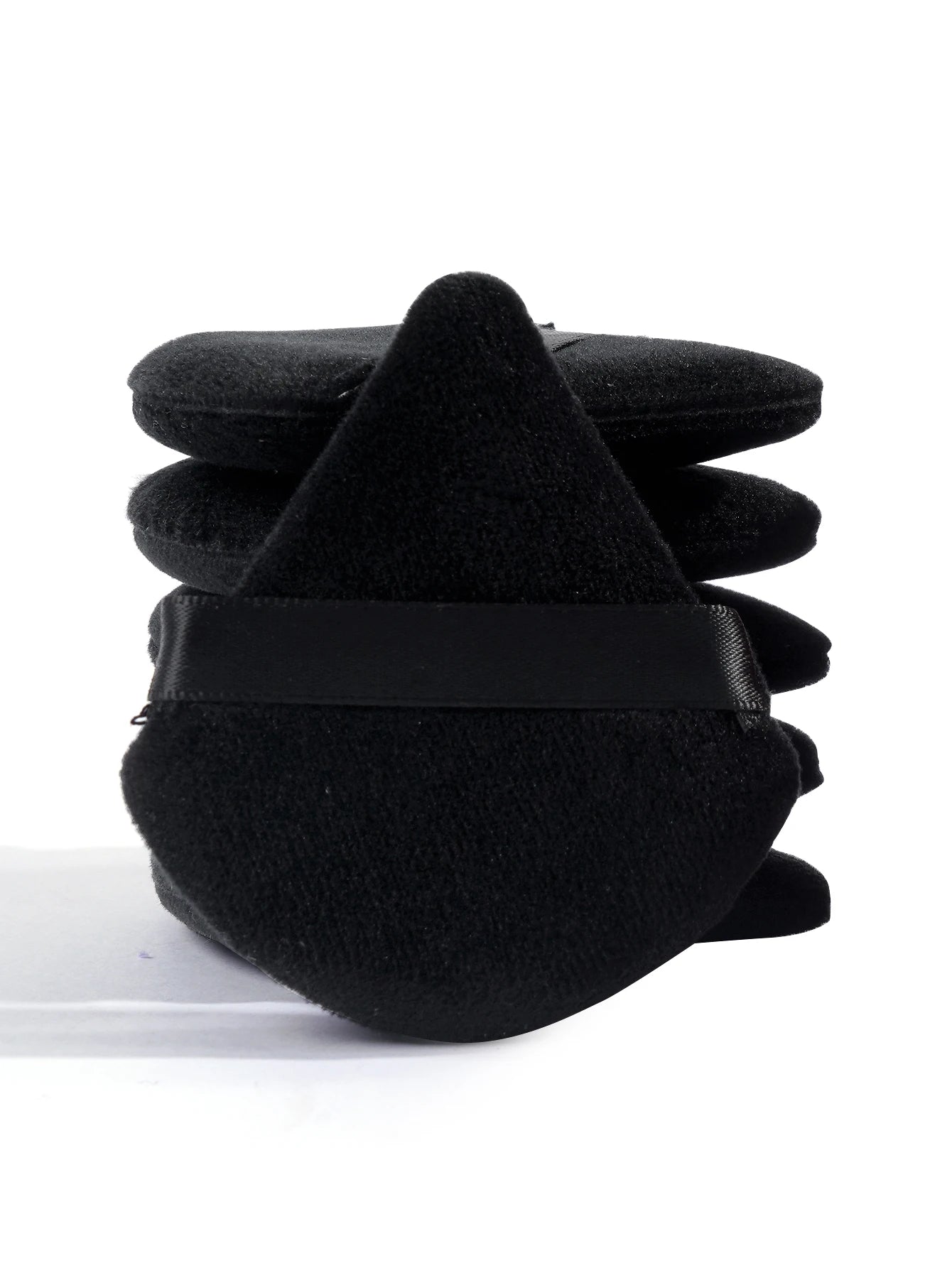 MAANGE 10/12 Pcs Triangle Powder Puff Wet Dry Use For Loose Powder Liquid Cosmetic Soft Plush Powder Puff Makeup Foundation