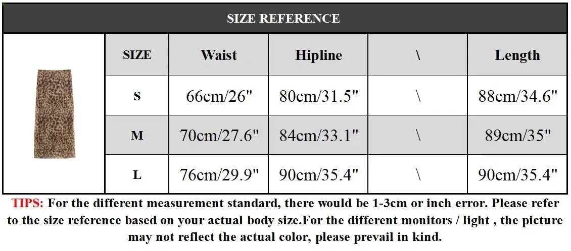 Women Leopard Tulle Midi Skirt 2024 Summer Fashion High Waist Elasticated Waistband Long Skirts Streetwear